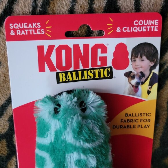 Kong Dog Toy Ballistic Alligator squeaks New! - Picture 3 of 4